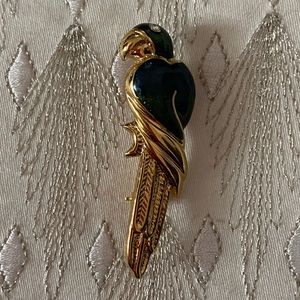 Parrot Brooch